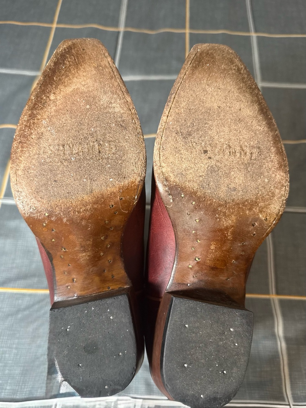 👠Shyanne Woman’s Deep Red Cowboy Boots Made Well. Size 8 - Picture 8 of 10